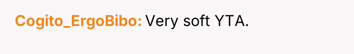 Cogito_ErgoBibo Very soft YTA.