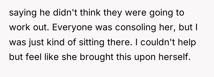 saying he didn't think they were going to work out....