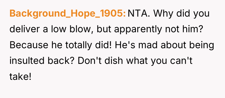 Background_Hope_1905 NTA. Why did you deliver a low blow, but...