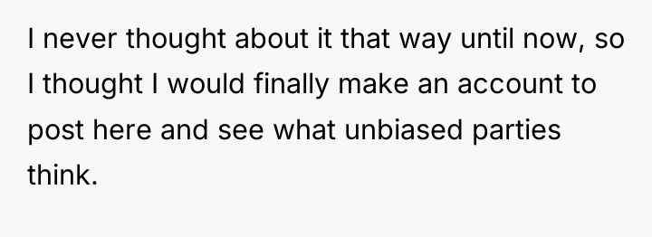 I never thought about it that way until now, so...
