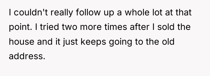 I couldn't really follow up a whole lot at that...