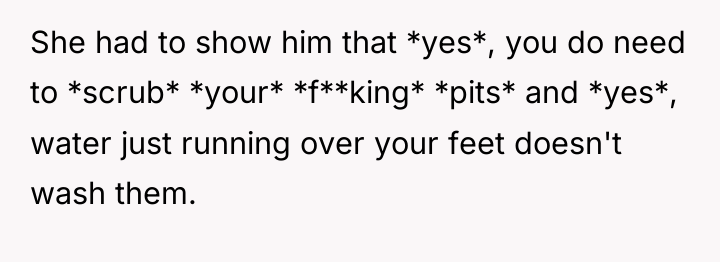 She had to show him that *yes*, you do need...