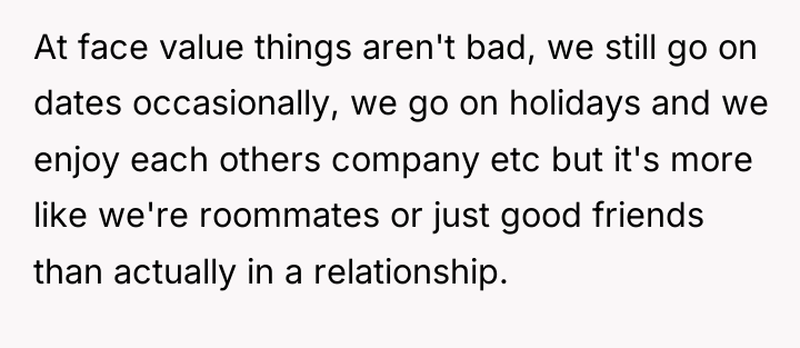 At face value things aren't bad, we still go on...