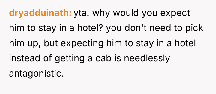 dryadduinath yta. why would you expect him to stay in...