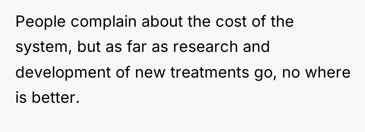 People complain about the cost of the system, but as...