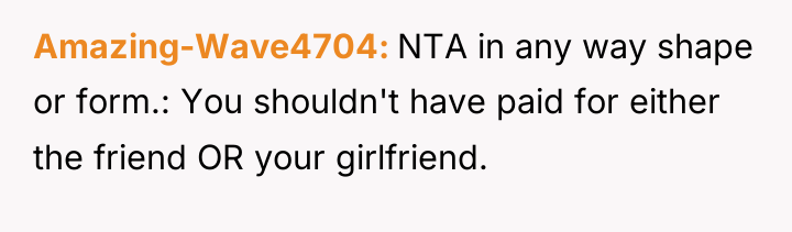 Amazing-Wave4704 NTA in any way shape or form.: You shouldn't...
