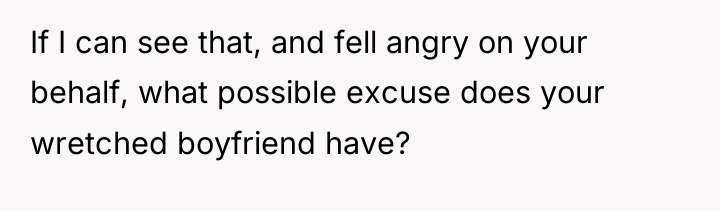 If I can see that, and fell angry on your...