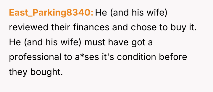 East_Parking8340 He (and his wife) reviewed their finances and chose...