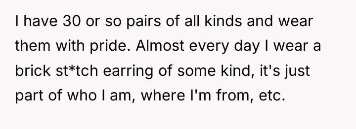 I have 30 or so pairs of all kinds and...