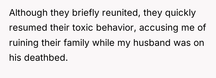 Although they briefly reunited, they quickly resumed their toxic behavior,...