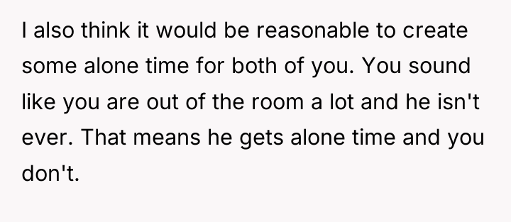 I also think it would be reasonable to create some...
