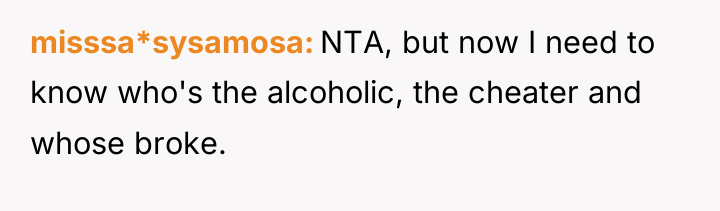 misssa*sysamosa NTA, but now I need to know who's the...