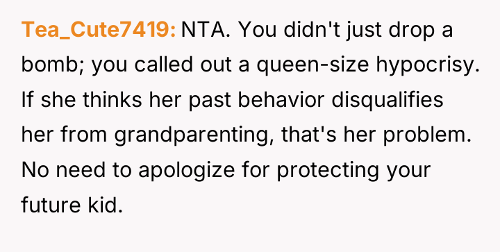 Tea_Cute7419 NTA. You didn't just drop a bomb; you called...