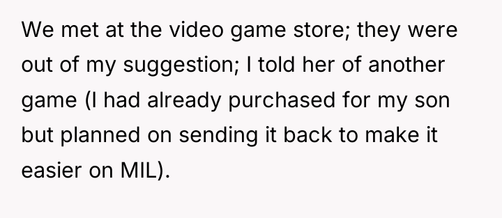 We met at the video game store; they were out...