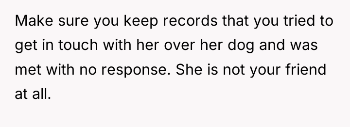 Make sure you keep records that you tried to get...