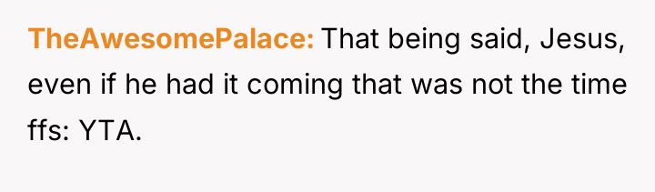 TheAwesomePalace That being said, Jesus, even if he had it...
