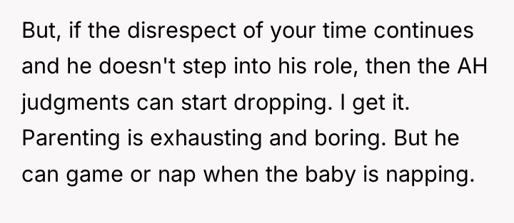 But, if the disrespect of your time continues and he...
