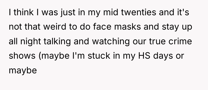 I think I was just in my mid twenties and...