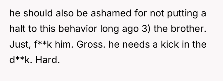 he should also be ashamed for not putting a halt...