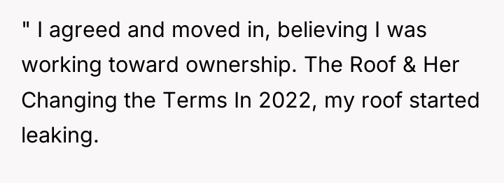 " I agreed and moved in, believing I was working...