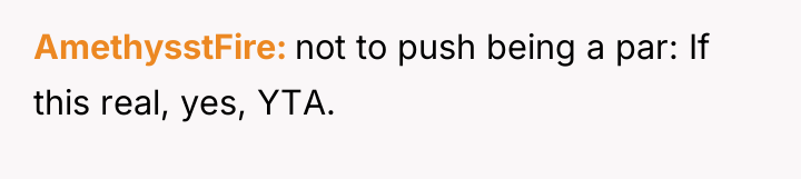 AmethysstFire not to push being a par: If this real,...