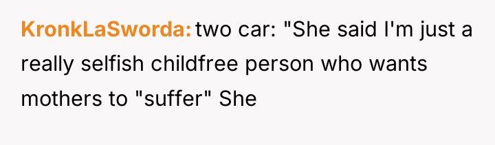 KronkLaSworda two car: "She said I'm just a really selfish...