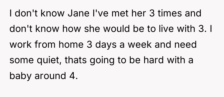 I don't know Jane I've met her 3 times and...