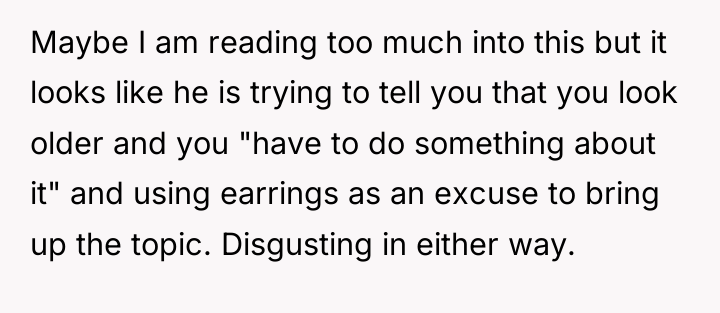 Maybe I am reading too much into this but it...