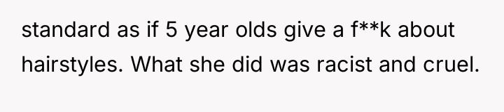 standard as if 5 year olds give a f**k about...