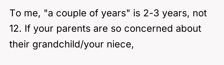 To me, "a couple of years" is 2-3 years, not...