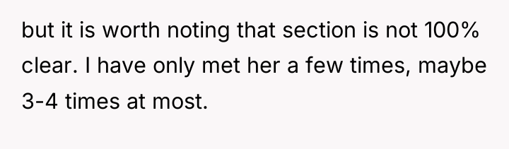 but it is worth noting that section is not 100%...