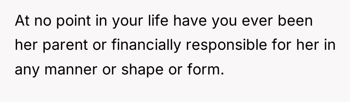 At no point in your life have you ever been...