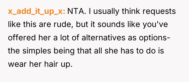 x_add_it_up_x NTA. I usually think requests like this are rude,...