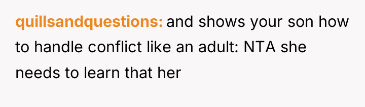 quillsandquestions and shows your son how to handle conflict like...