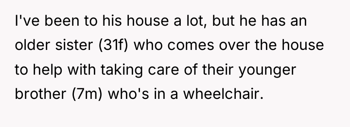 I've been to his house a lot, but he has...
