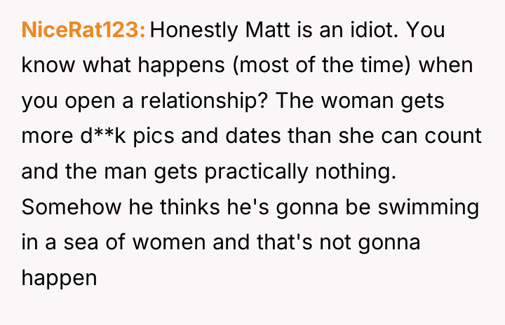 NiceRat123 Honestly Matt is an idiot. You know what happens...