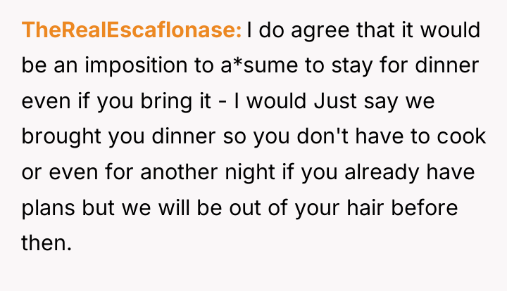 TheRealEscaflonase I do agree that it would be an imposition...
