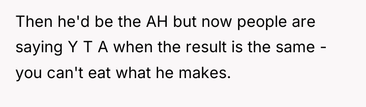 Then he'd be the AH but now people are saying...