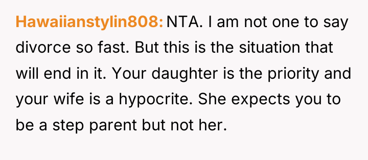 Hawaiianstylin808 NTA. I am not one to say divorce so...