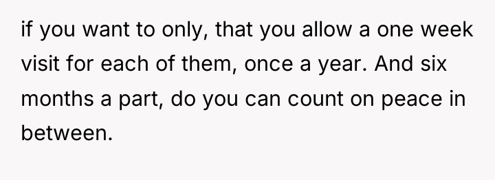 if you want to only, that you allow a one...