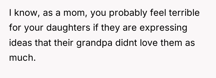 I know, as a mom, you probably feel terrible for...