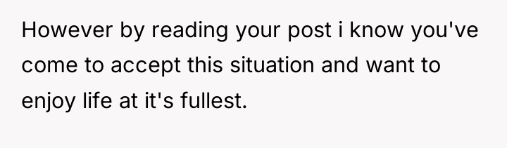 However by reading your post i know you've come to...