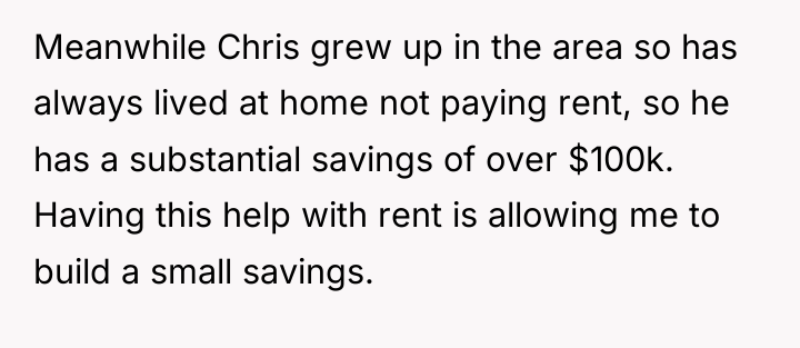 Meanwhile Chris grew up in the area so has always...
