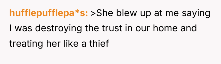 hufflepufflepa*s >She blew up at me saying I was destroying...