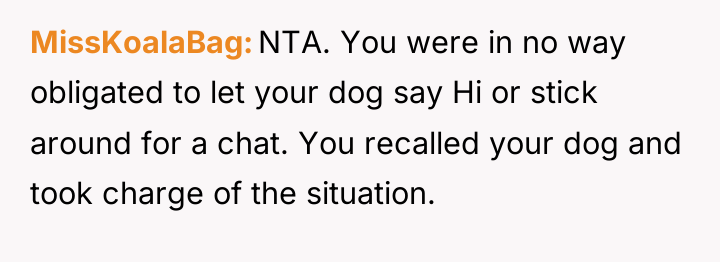 MissKoalaBag NTA. You were in no way obligated to let...