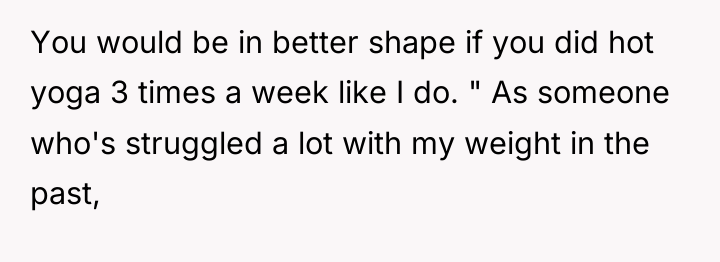 You would be in better shape if you did hot...