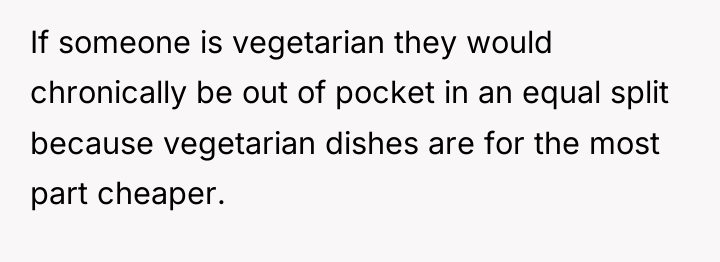 If someone is vegetarian they would chronically be out of...