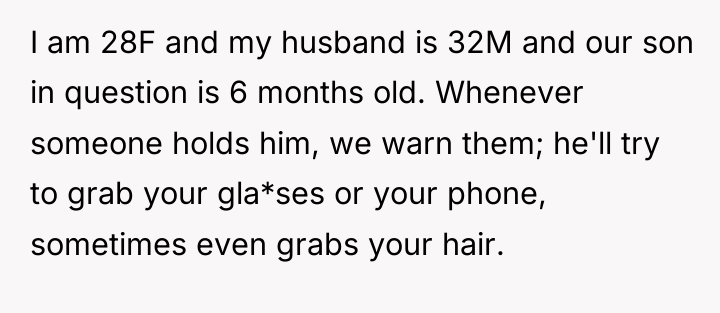 I am 28F and my husband is 32M and our...