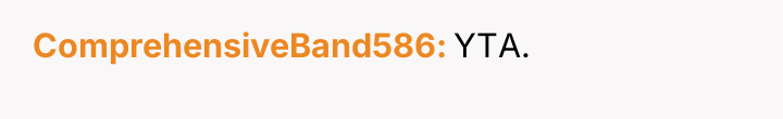 ComprehensiveBand586 YTA.