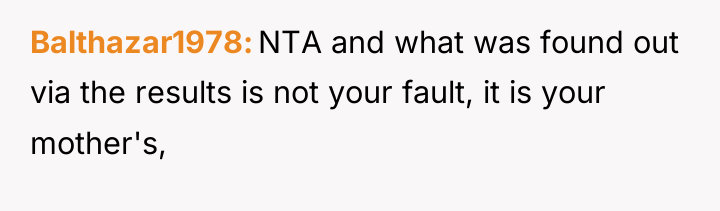 Balthazar1978 NTA and what was found out via the results...